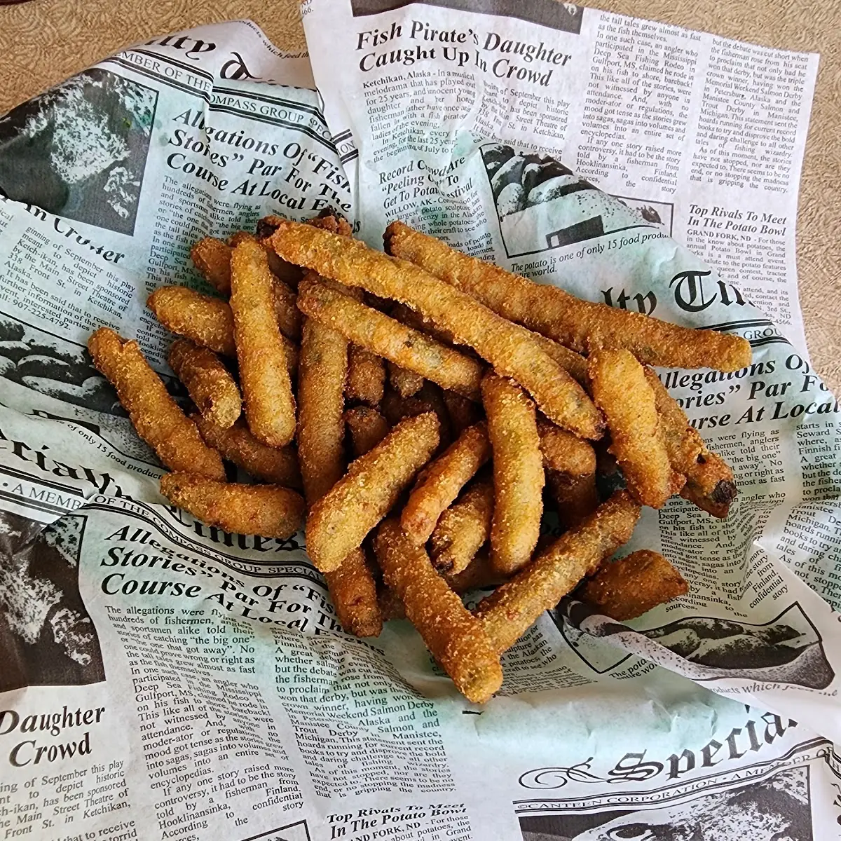 Deep Fried Green Beans