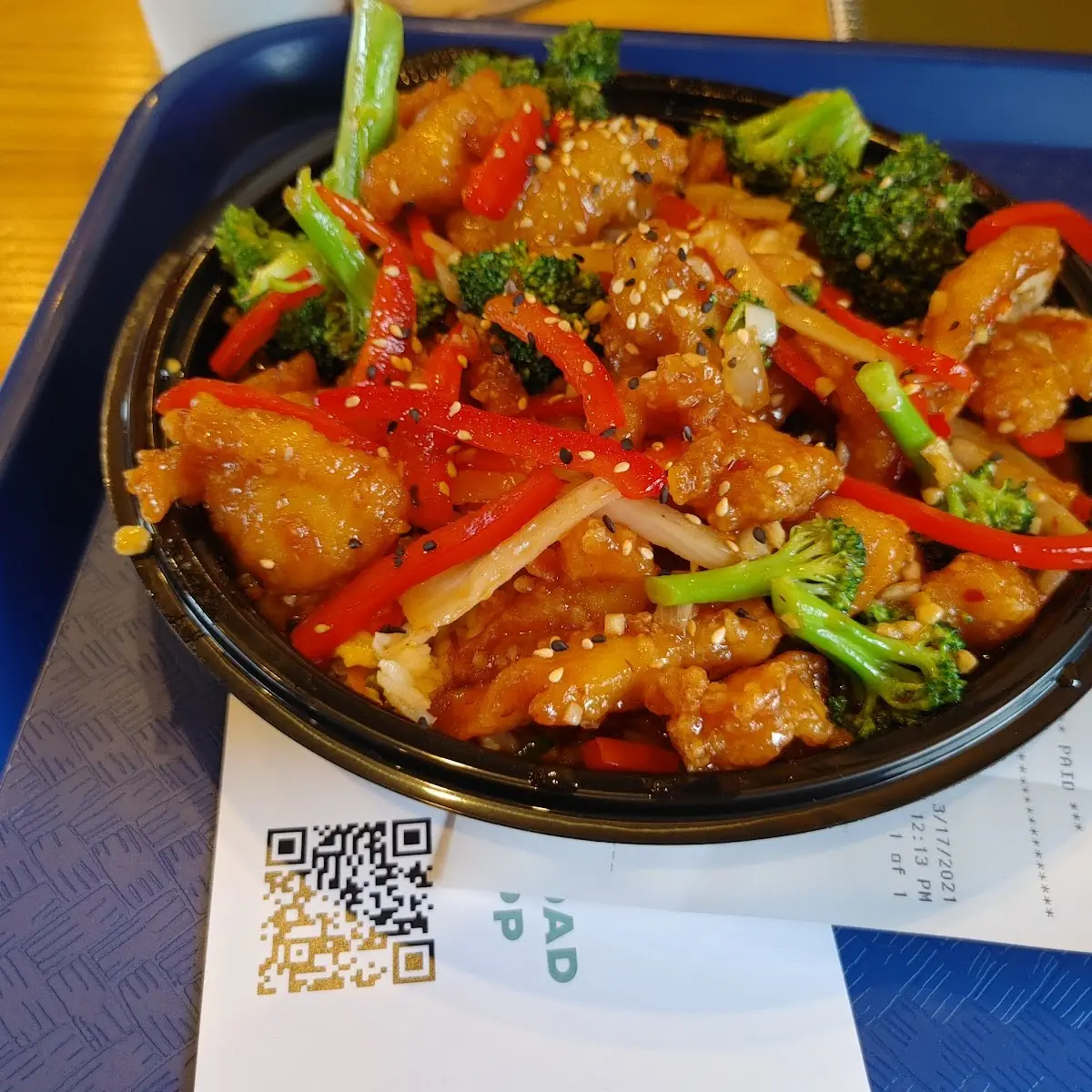 Sesame Chicken Entrée