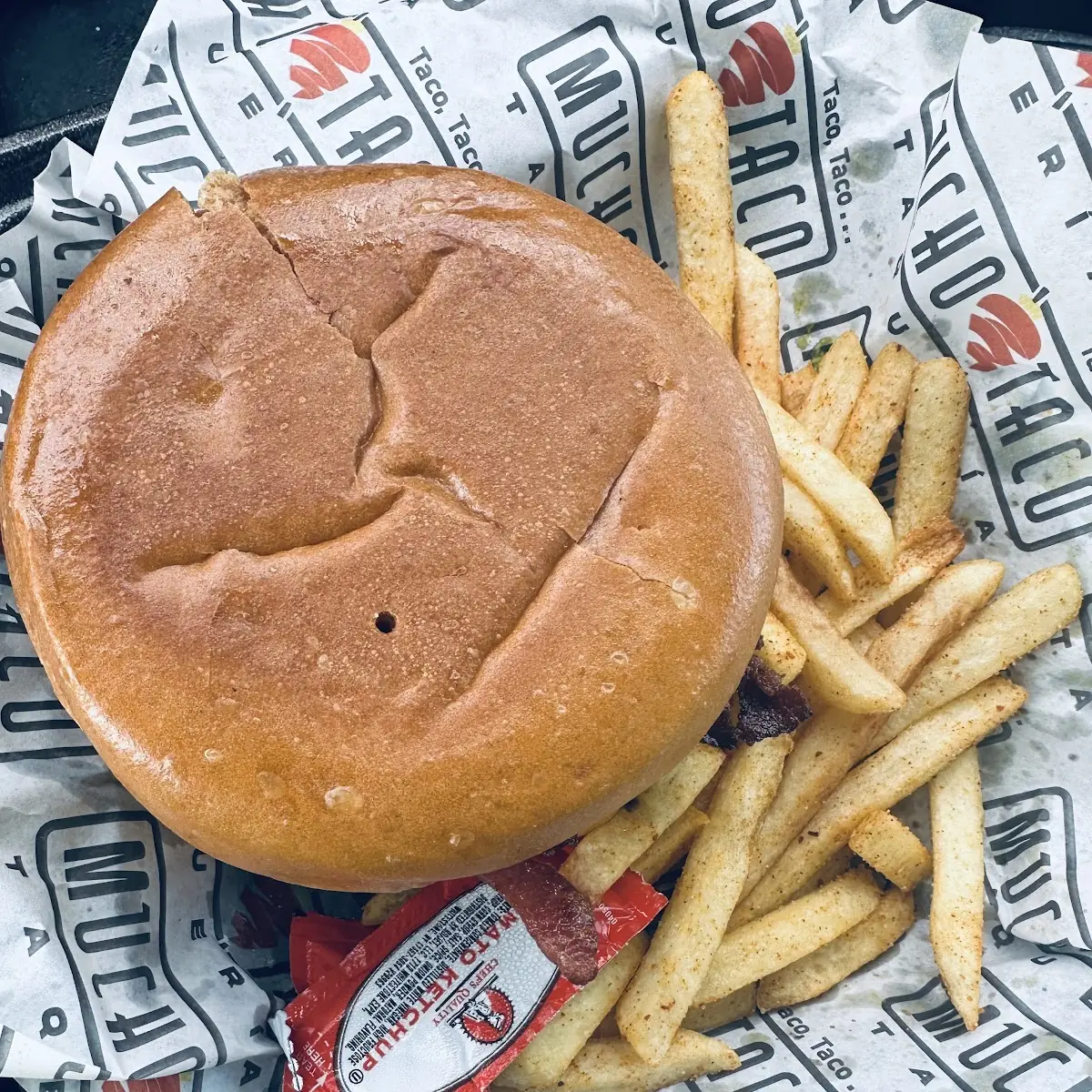 Cheese Burger Basket
