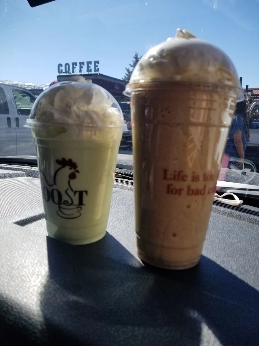 White Chocolate Mocha Mint Frapp