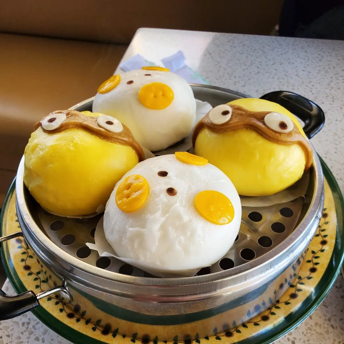 Salted Egg Custard Buns 5