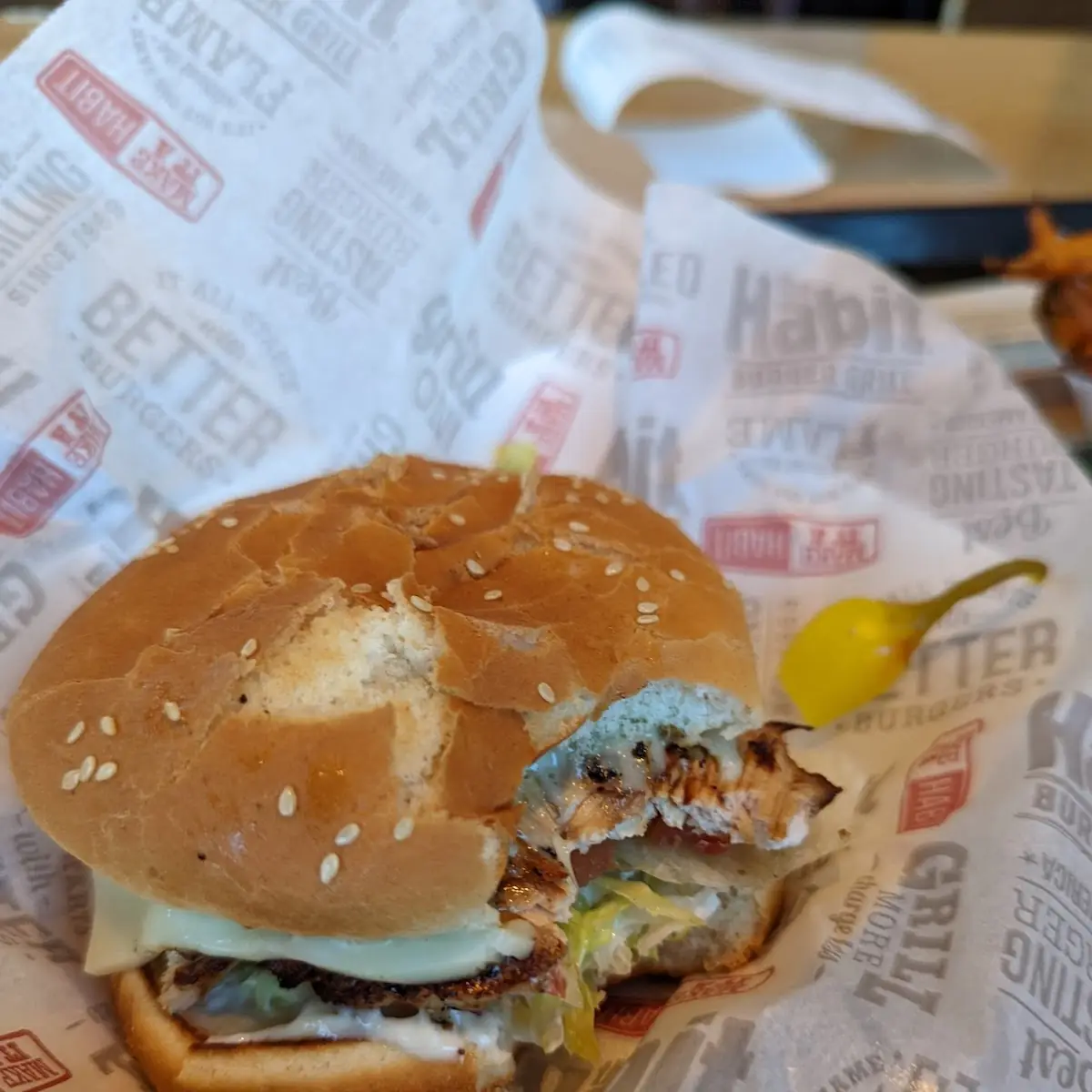 Grill Chicken Burger