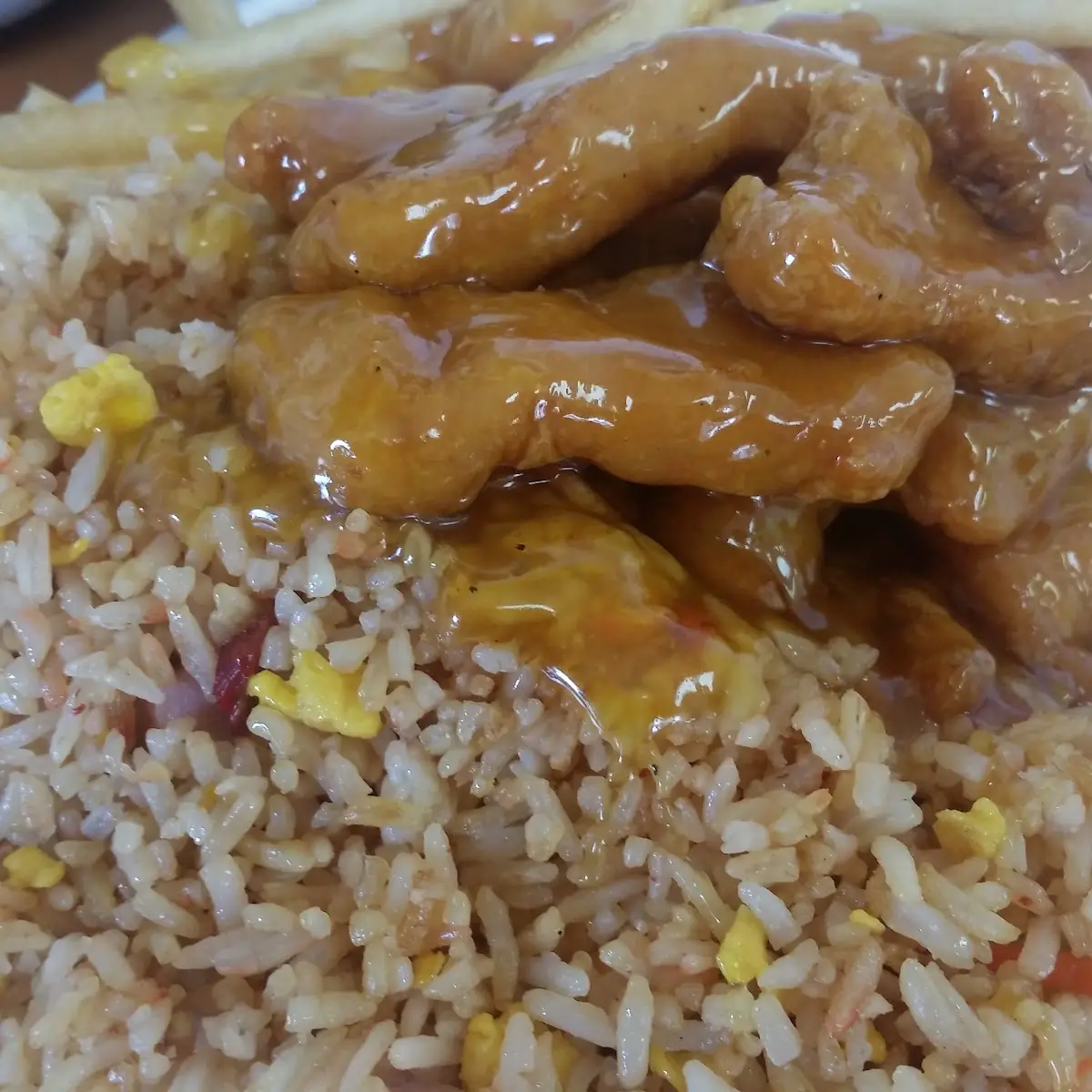 Pollo En Salsa Naranja