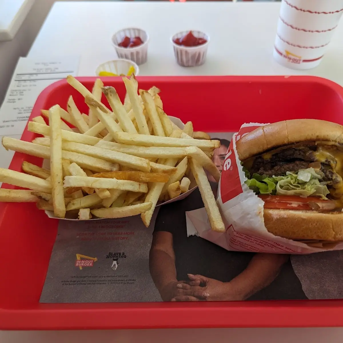 Double-Double Cheeseburger Combo