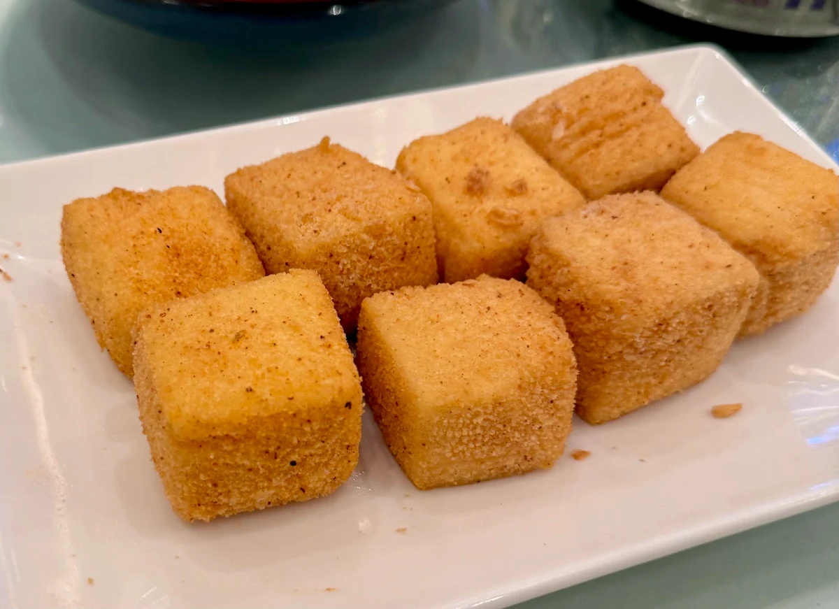 Deep-Fried Egg Tofu, Sea Harbour Restaurant