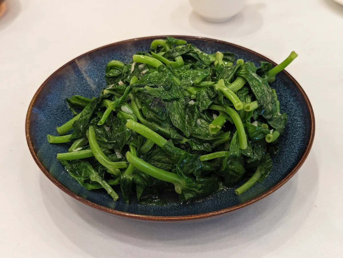 Poached Chinese Broccoli, Sea Harbour Restaurant