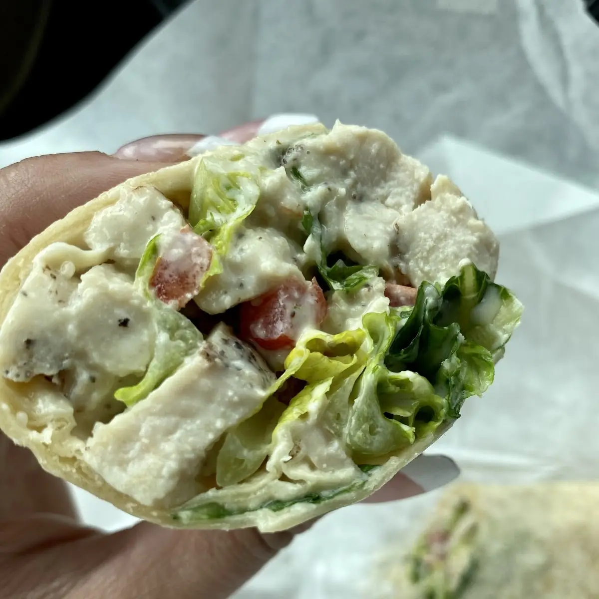 Grilled Chicken Caesar Wrap