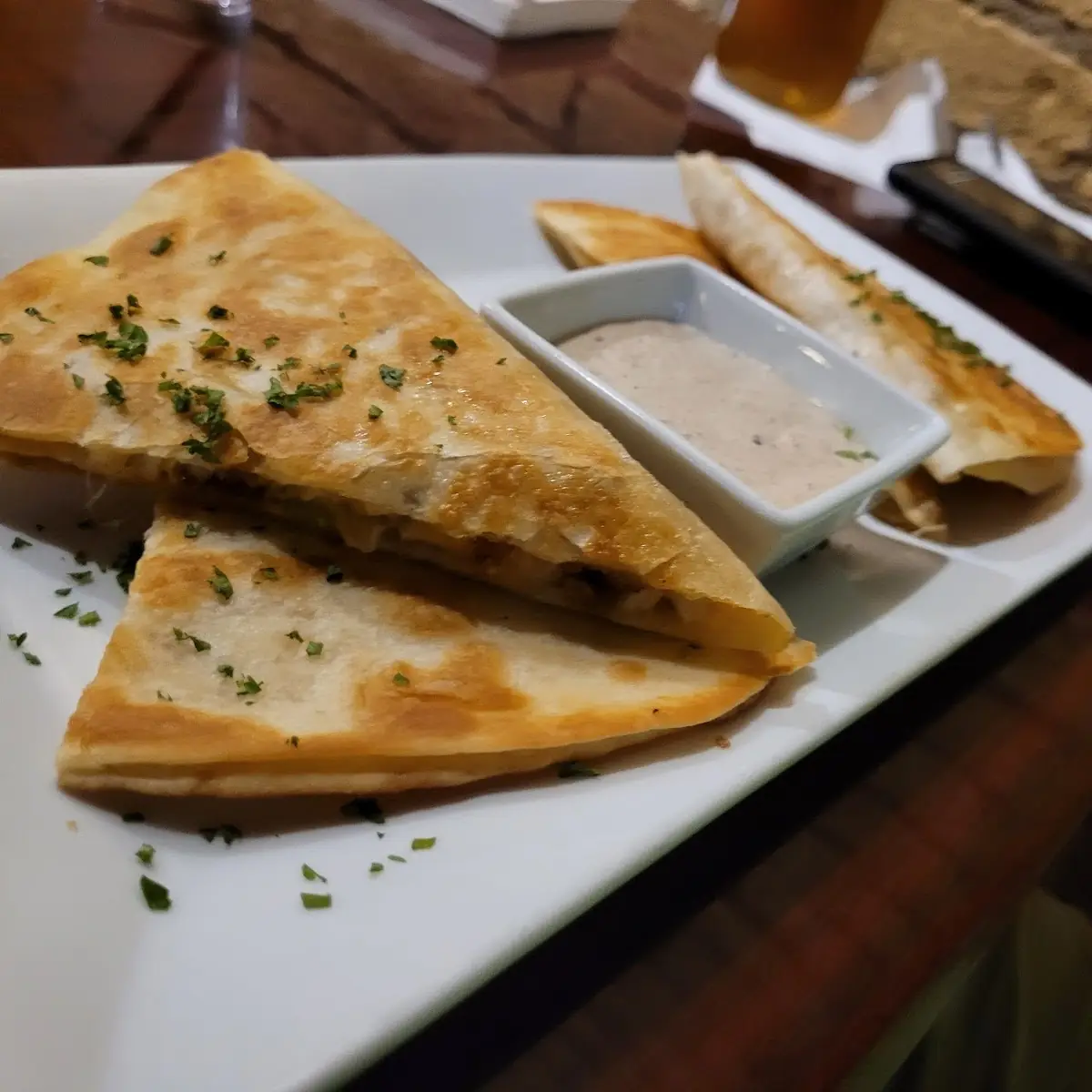 Chicken Chorizo Quesadilla