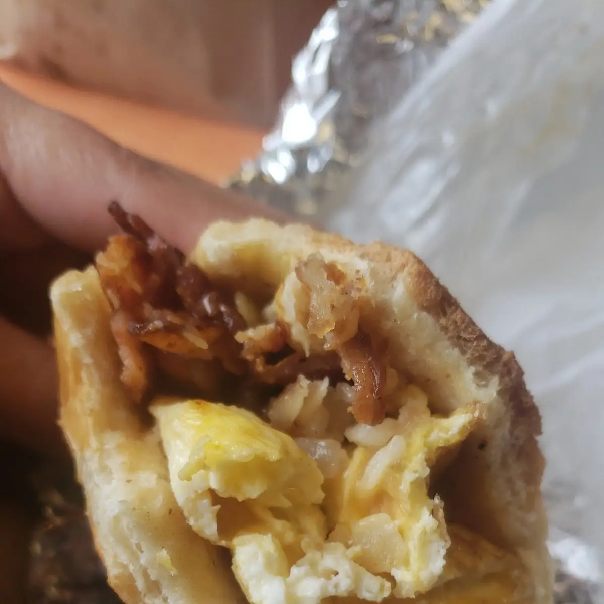 Bacon Egg and Cheese Sandwich