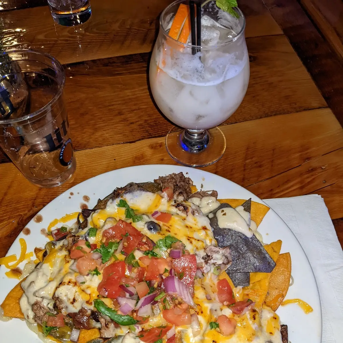 Beer Cheese Nachos
