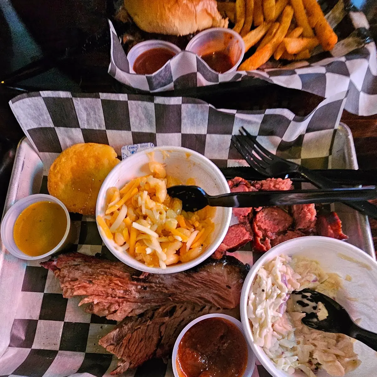 Smoked Sausage and Brisket