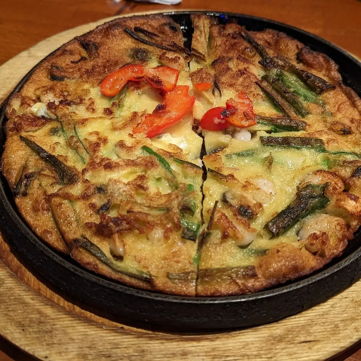 Mixed Seafood Pancake