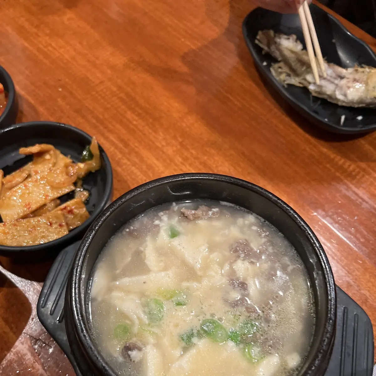 Oyster Tofu Soup
