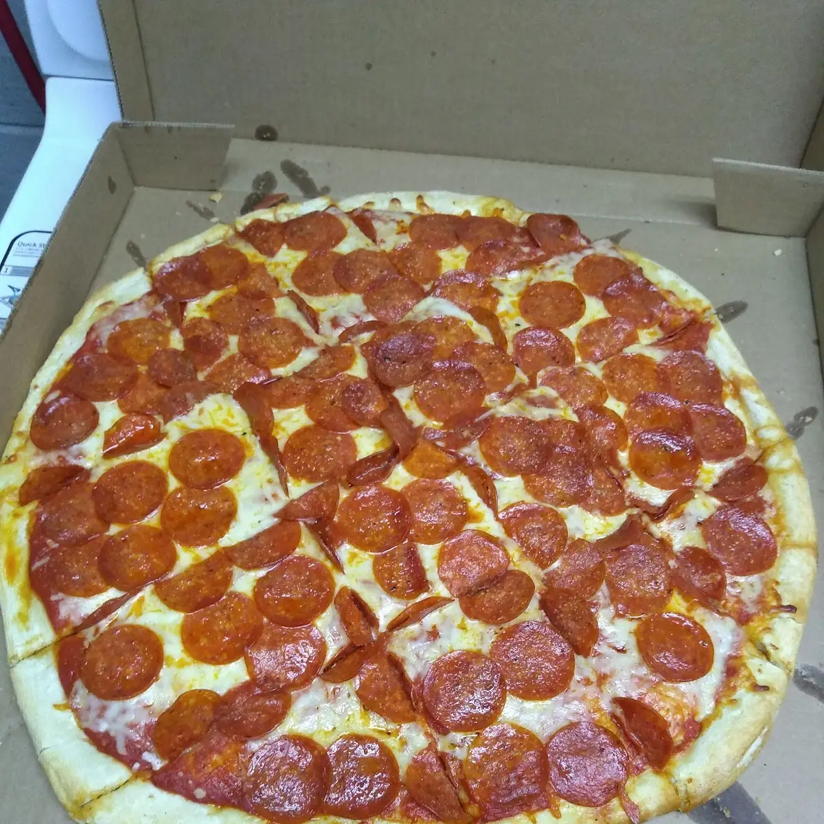 Extra Extra Large Pepperoni Original Crust