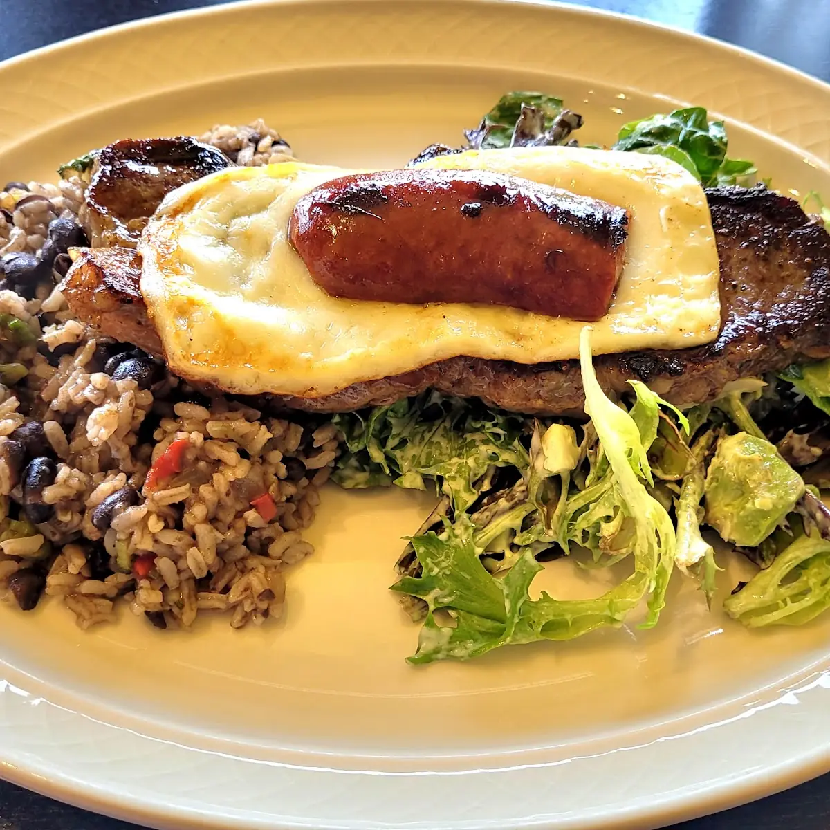 Solomo Santa Barbacoa Plate