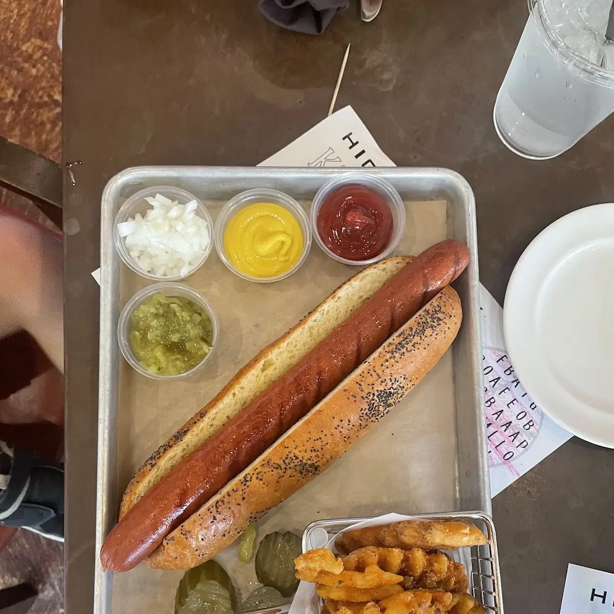 Foot Long Hot Dog