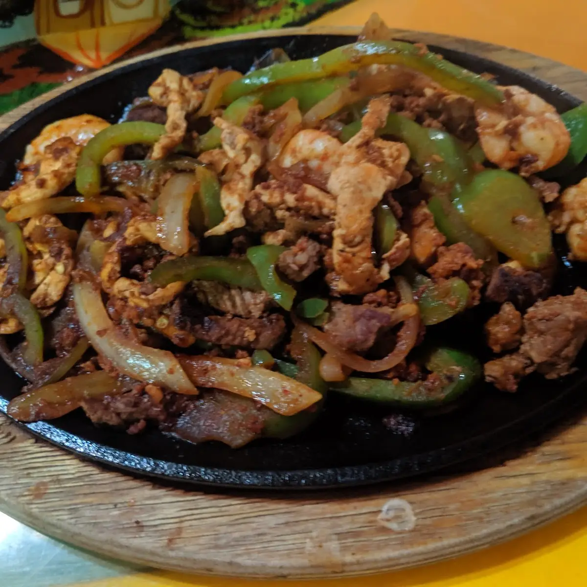 Chicken and Beef Fajitas