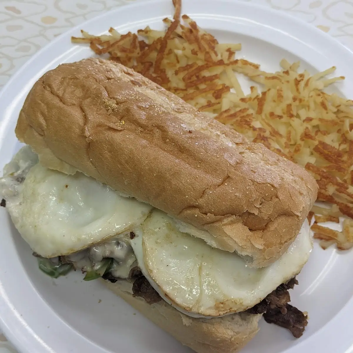 Philly Cheese Steak Sandwich