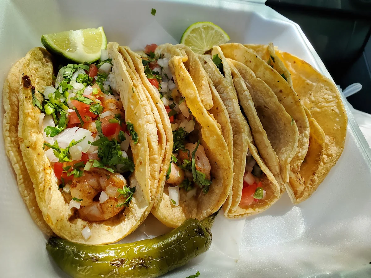 2 Fish & 2 Shrimp Tacos