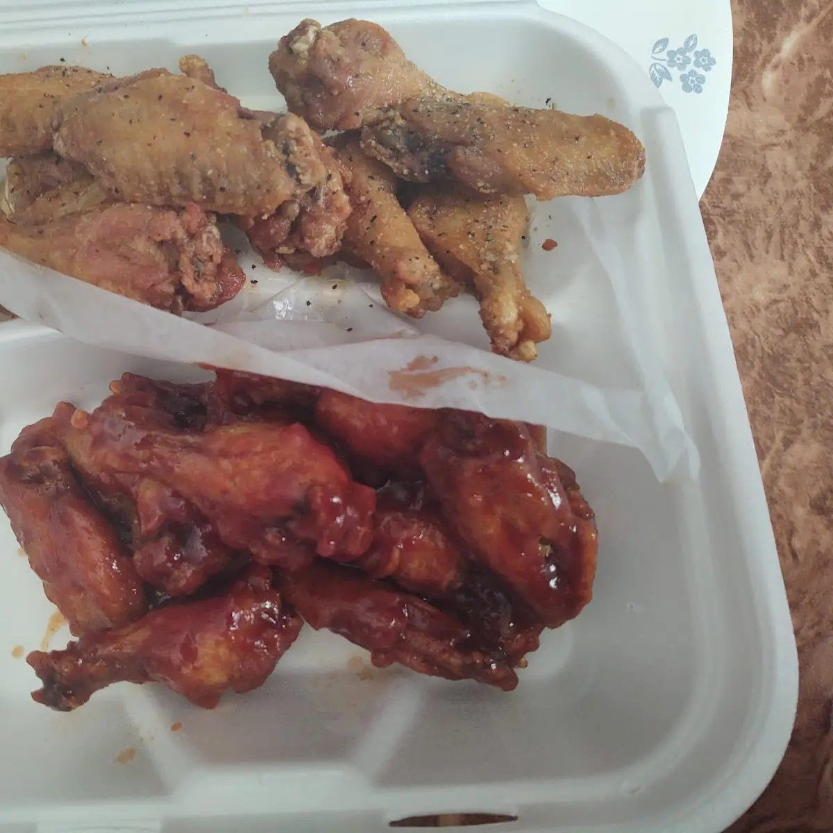 Honey Garlic Pepper BBQ Wings