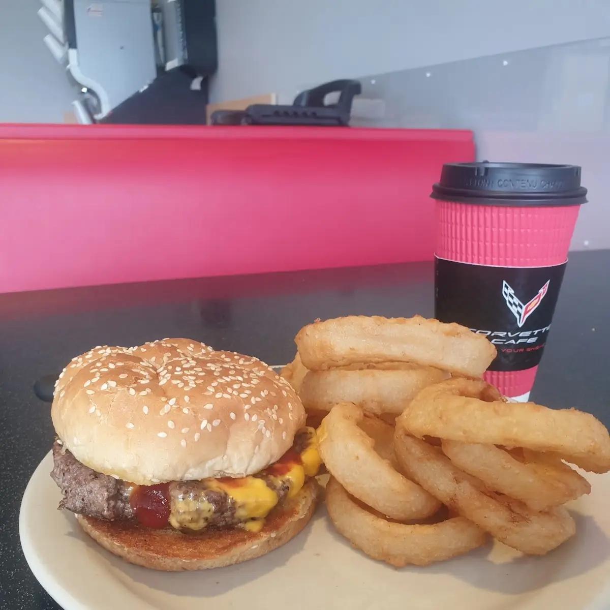 Cheese Burger Onion Rings