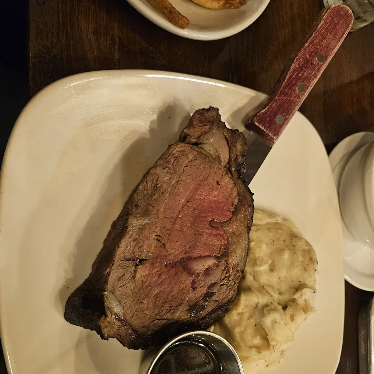 Prime Rib and Mashed Potatoes