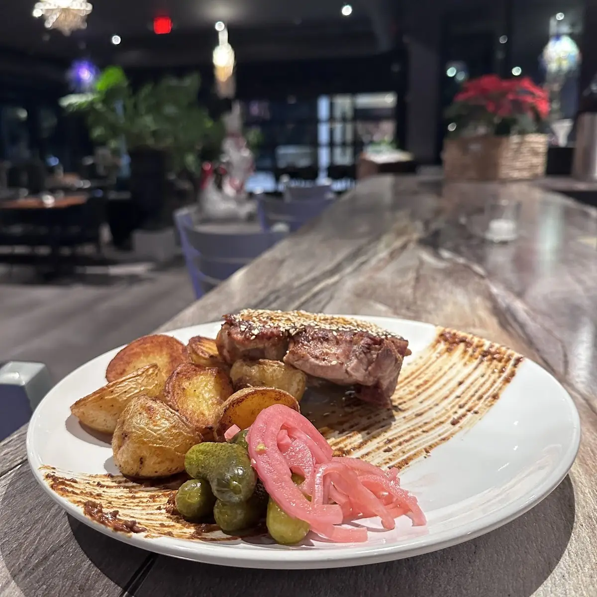 Coffee Mole Pork Chop