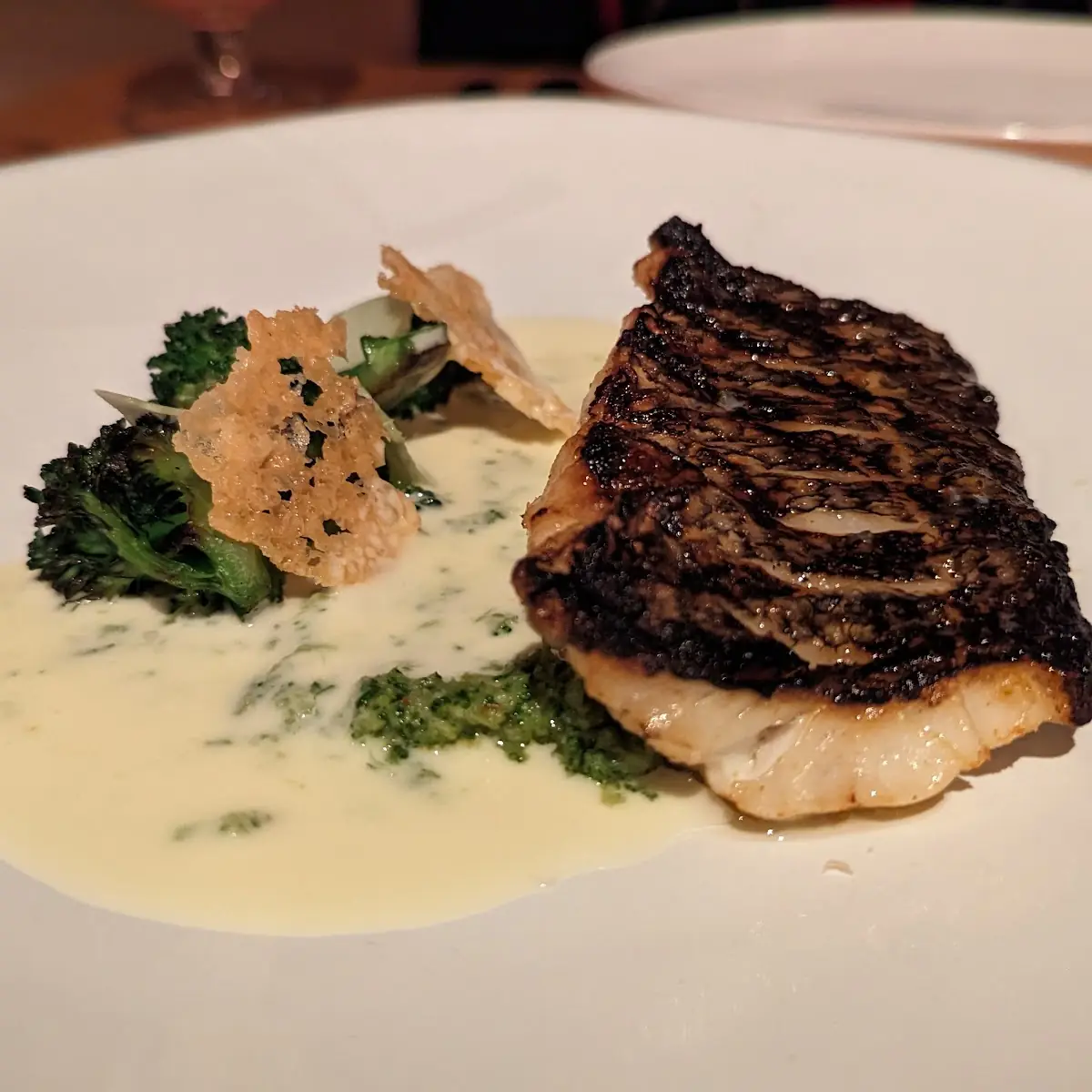 Grilled Black Sea Bass