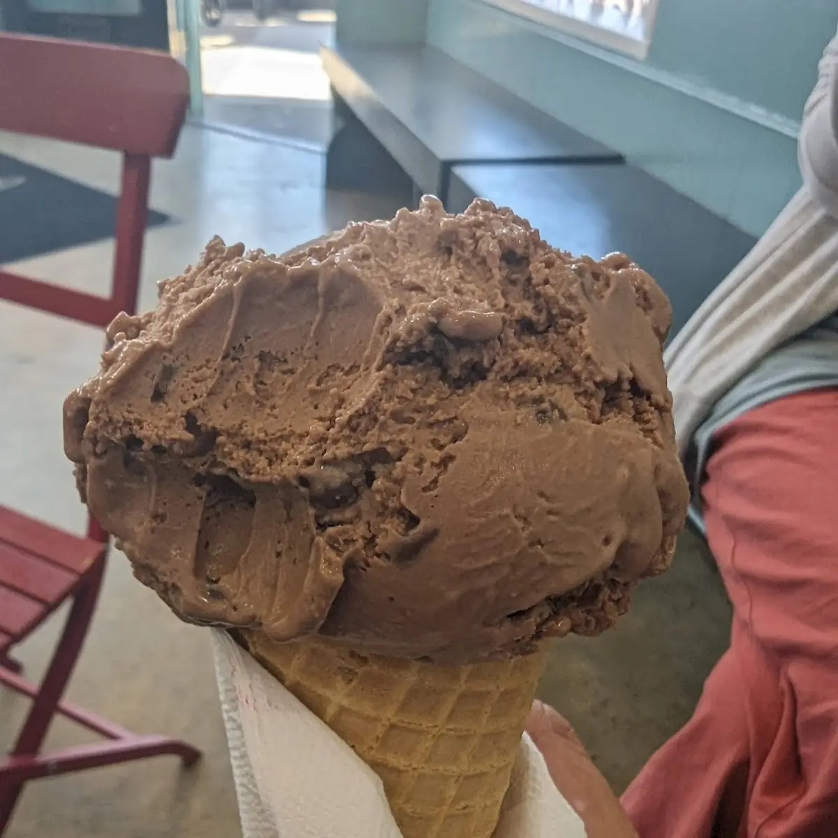 Orange Chocolate Chip Ice Cream