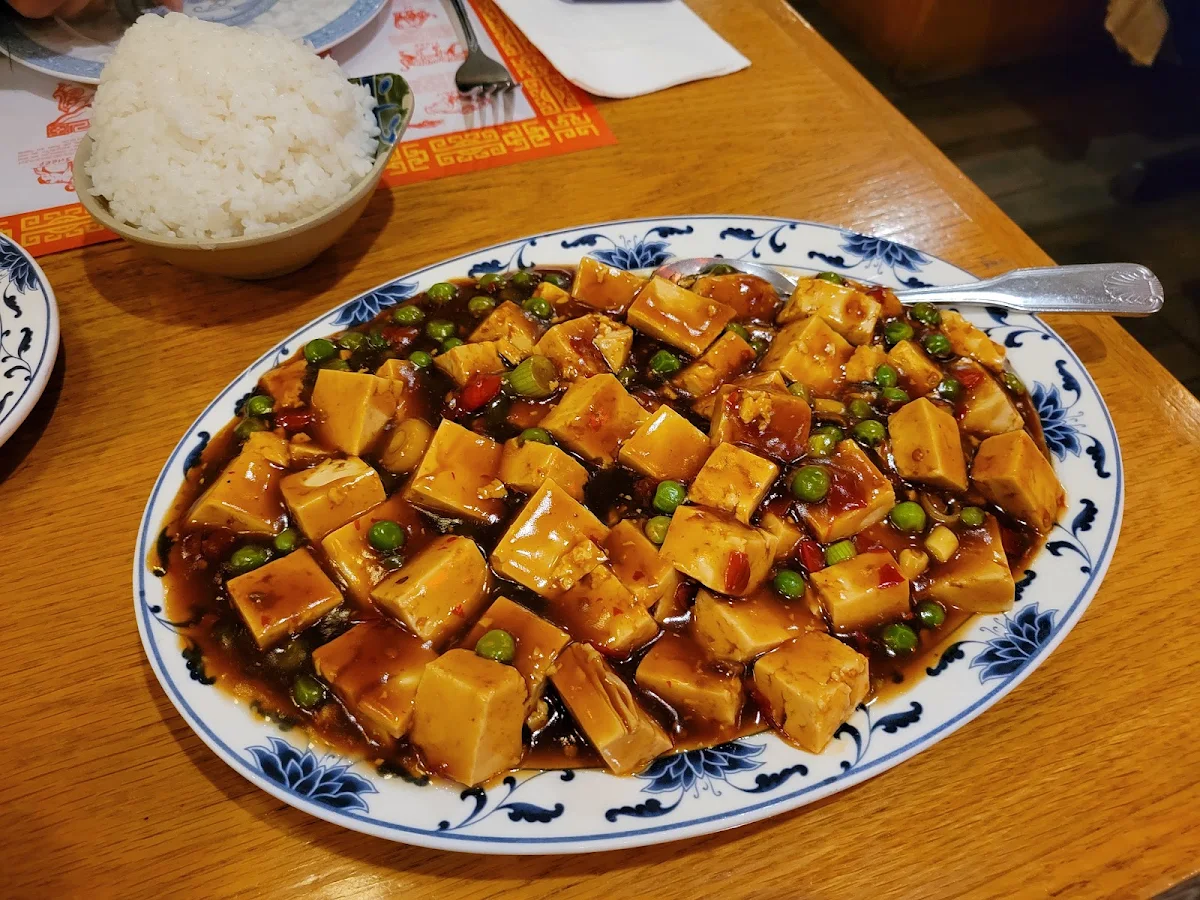Szechuan Style Bean Curd in Spicy