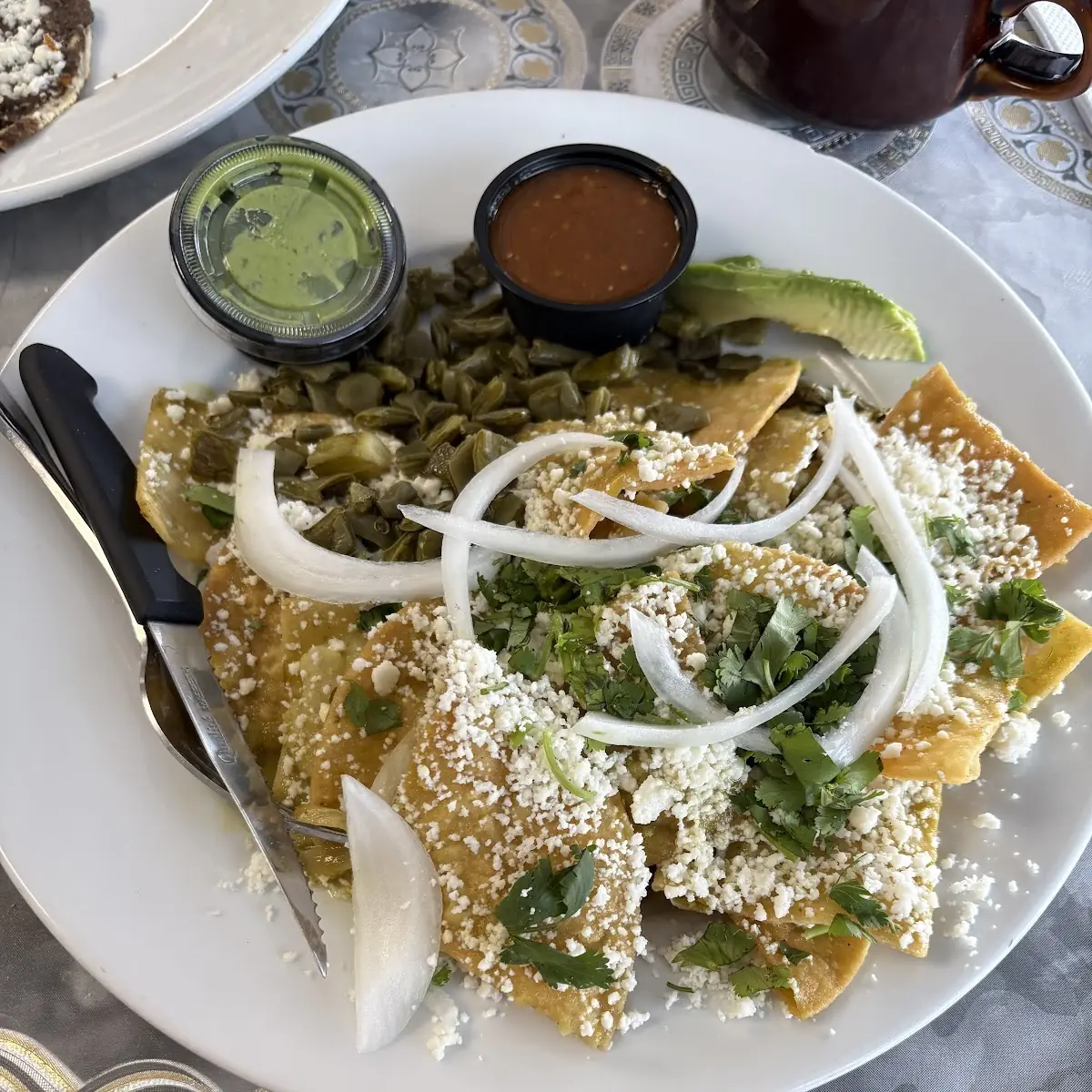 Green Chilaquiles Chilaquiles Verdes