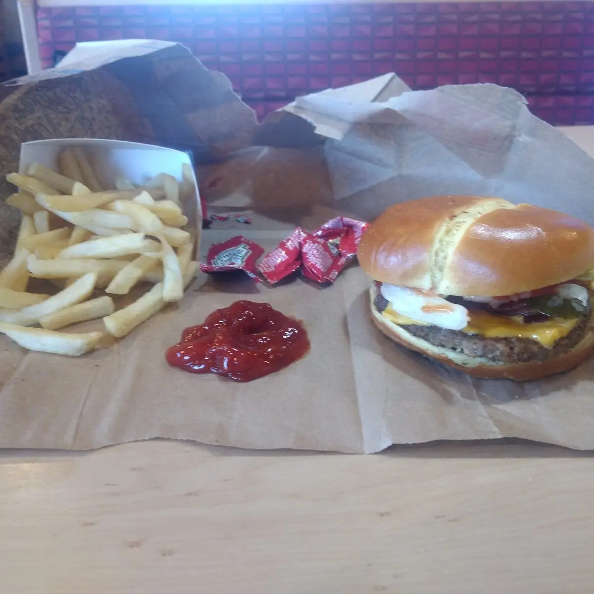 1 Bacon Cheeseburger Meal