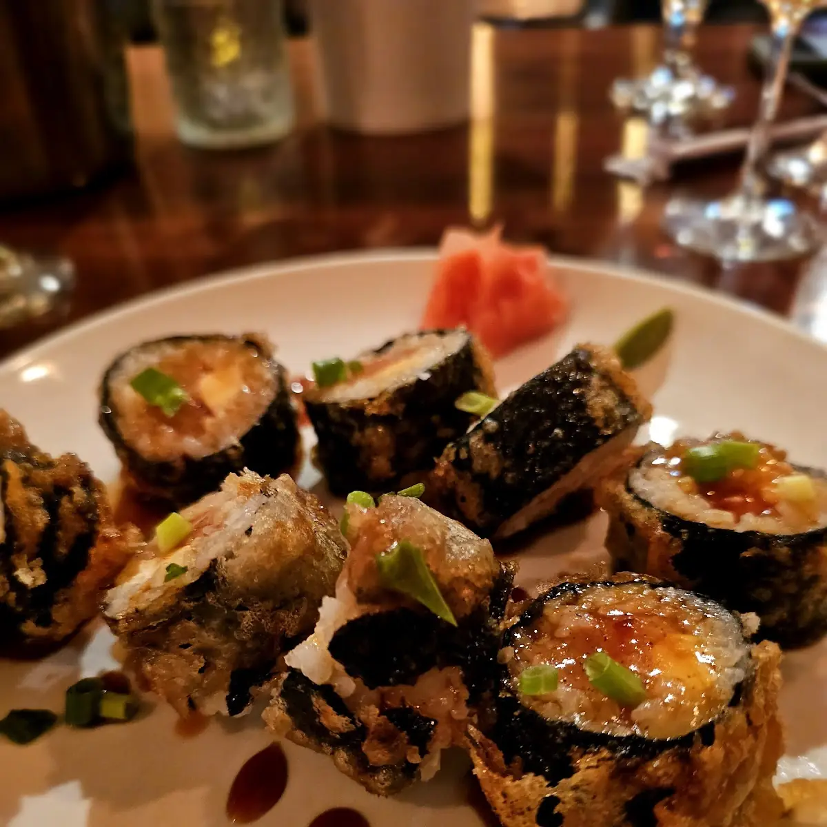 Crab Rangoon Sushi Roll