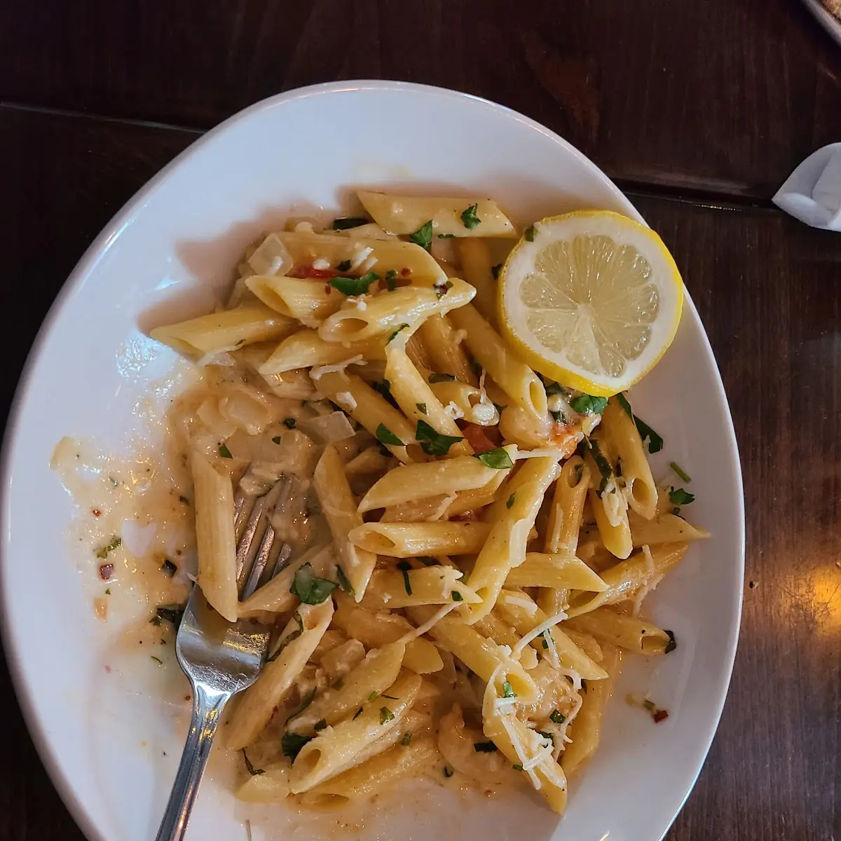 Shrimp & Vodka Sauce