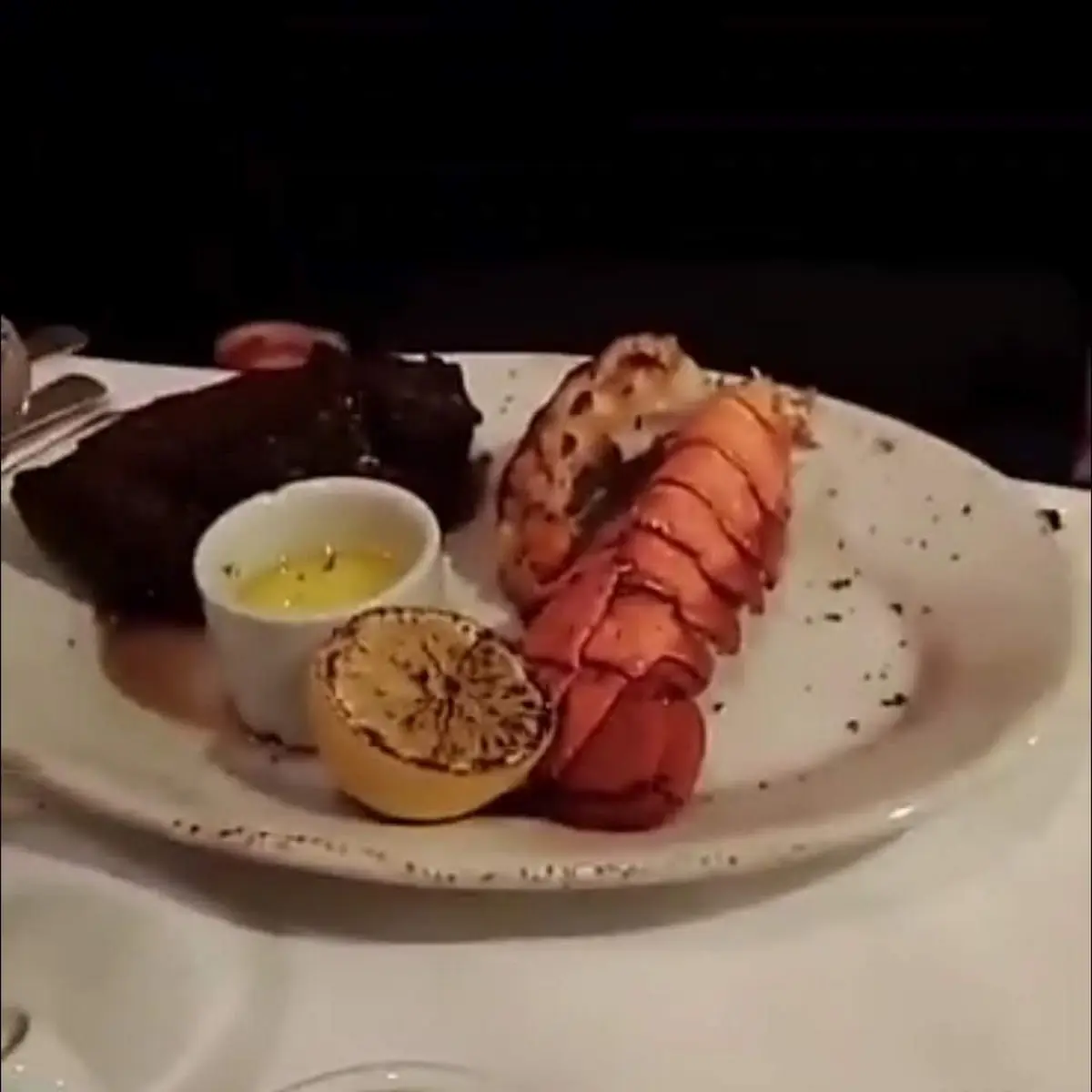 Filet w Lobster Tail