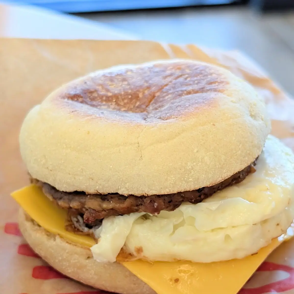 Smoky Maple Bacon English Muffin