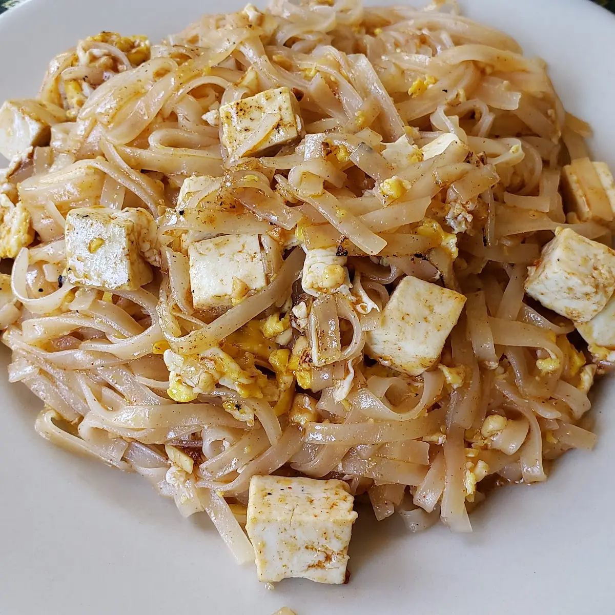 Pad Thai with Tofu