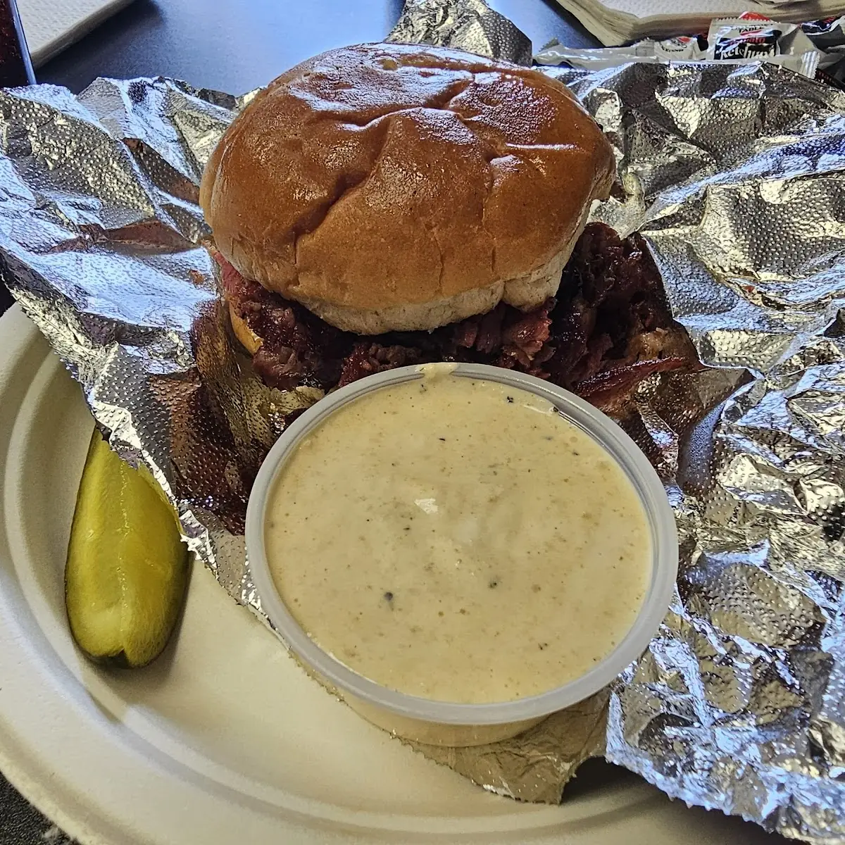 Smoked Brisket Sandwich