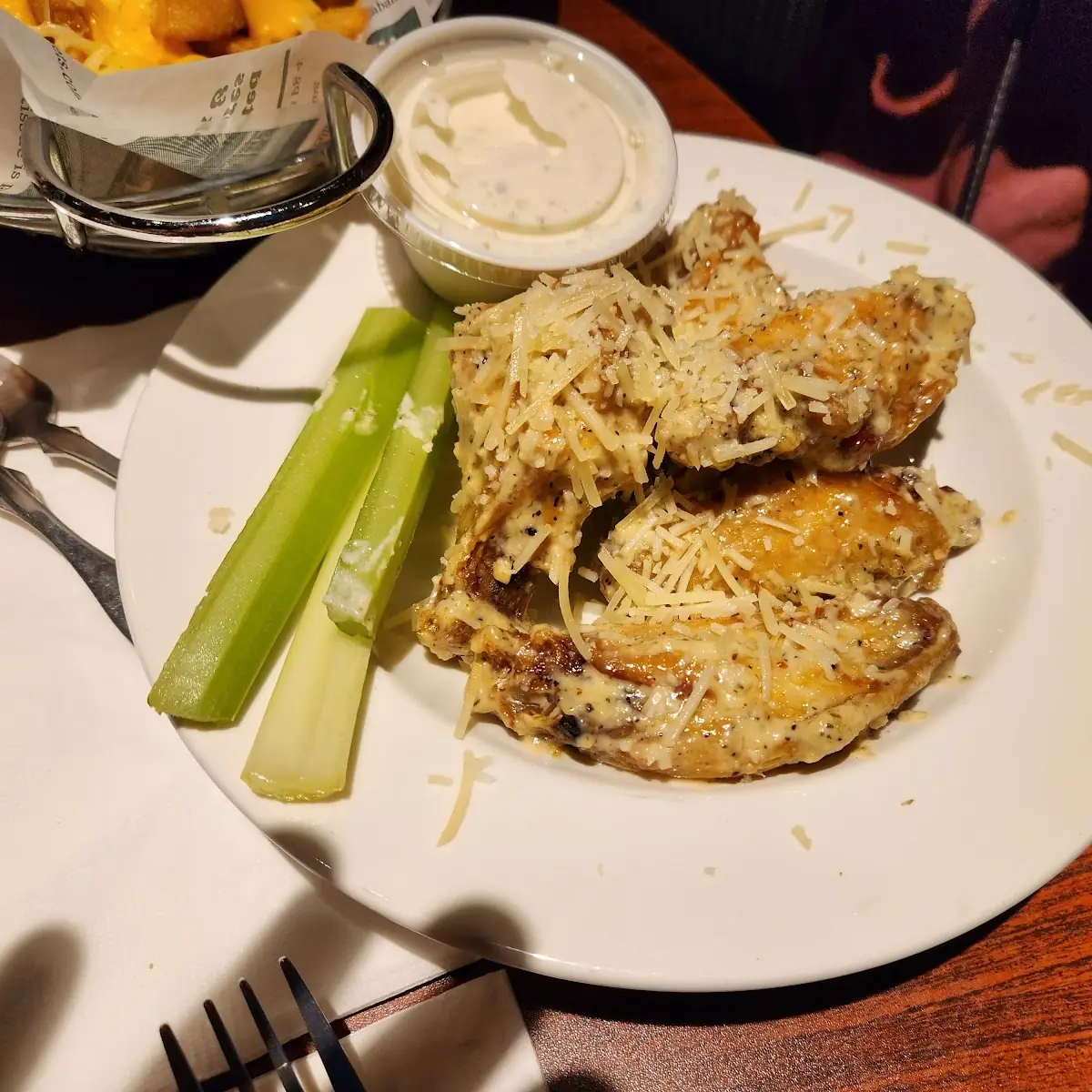 Parmesan Bone in Wings