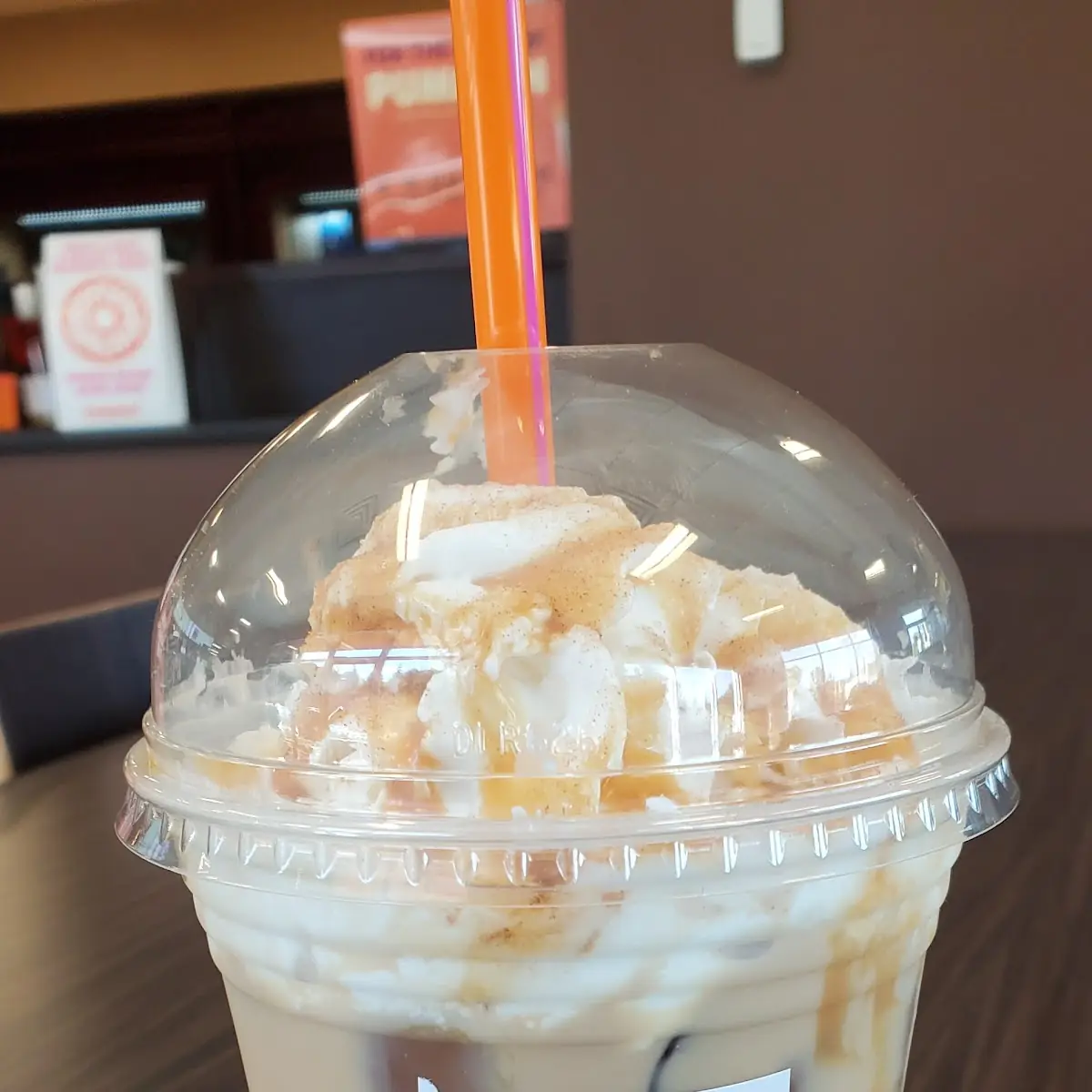 Iced Pumpkin Spice Latte