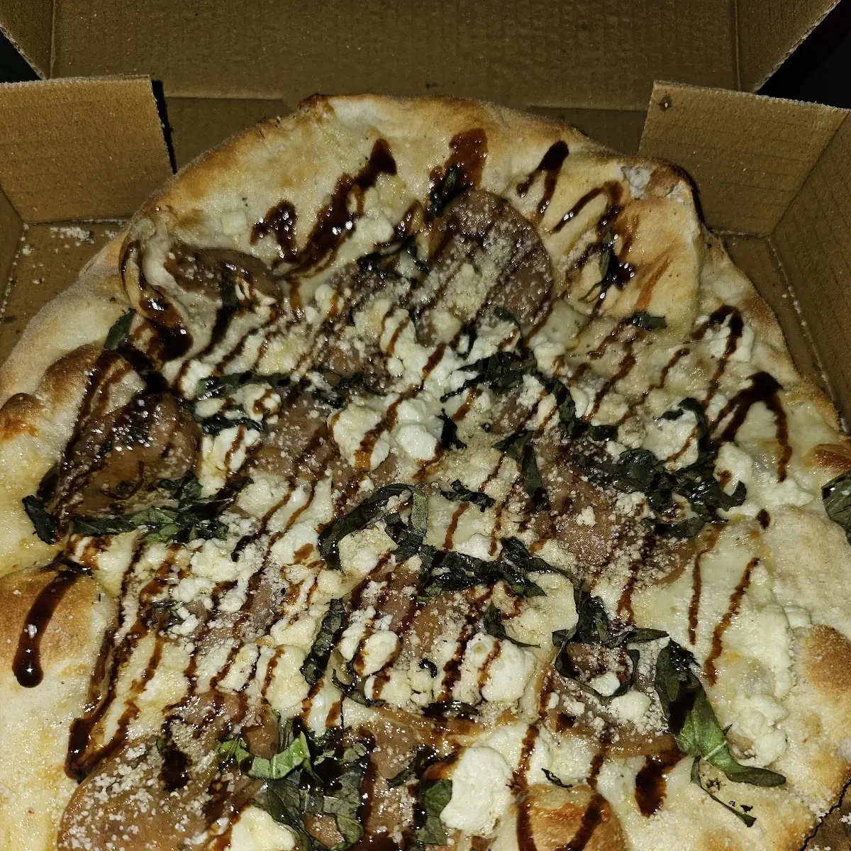 Balsamic Chicken Pizza