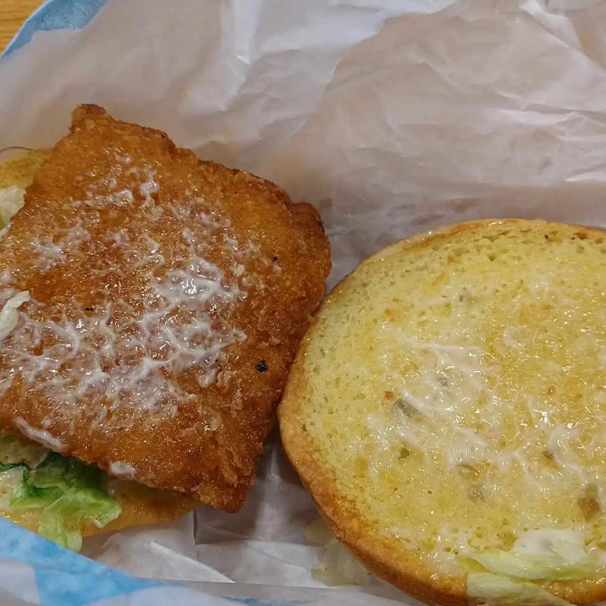 A Spoiled Big Fish Sandwich