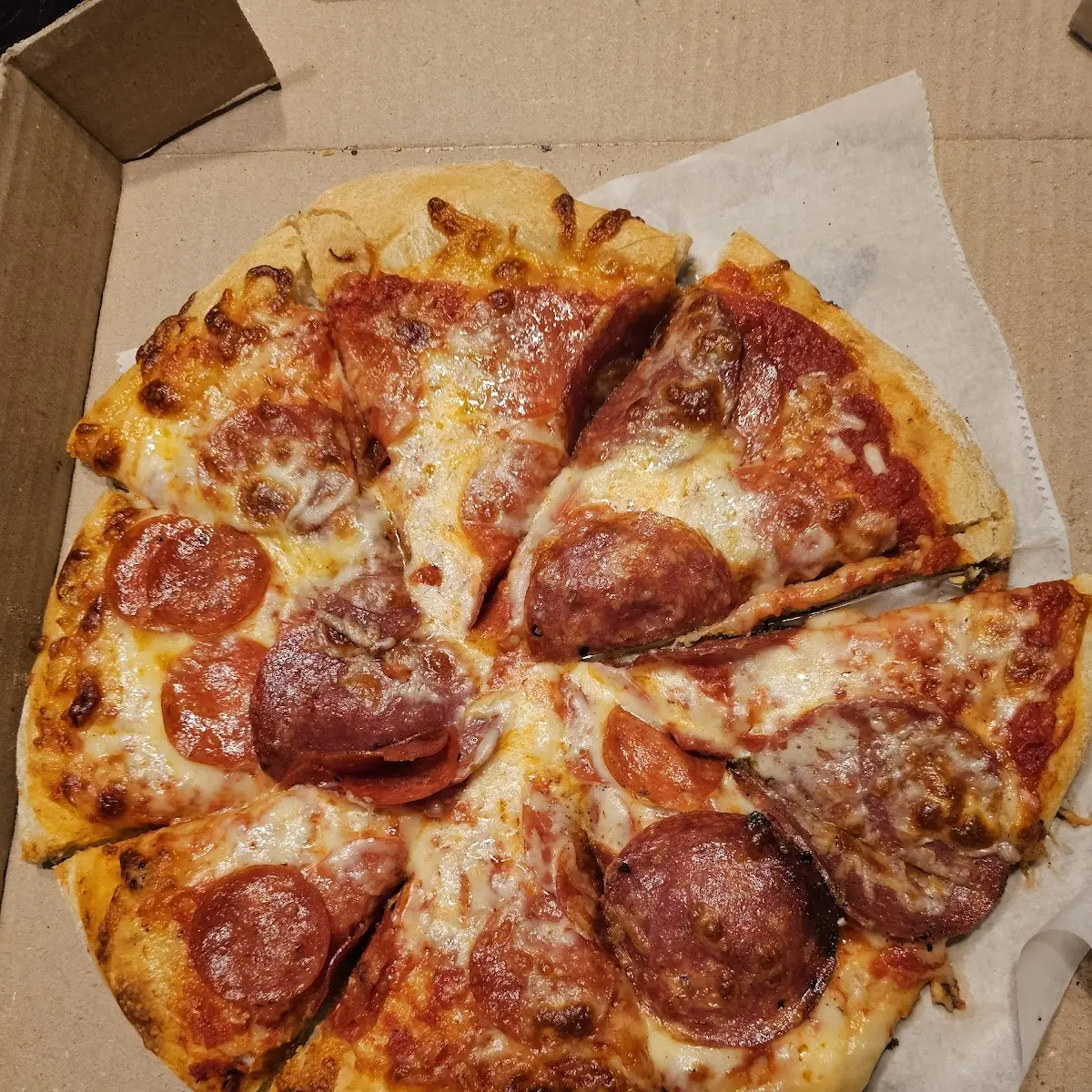 Double Pepperoni Pizza