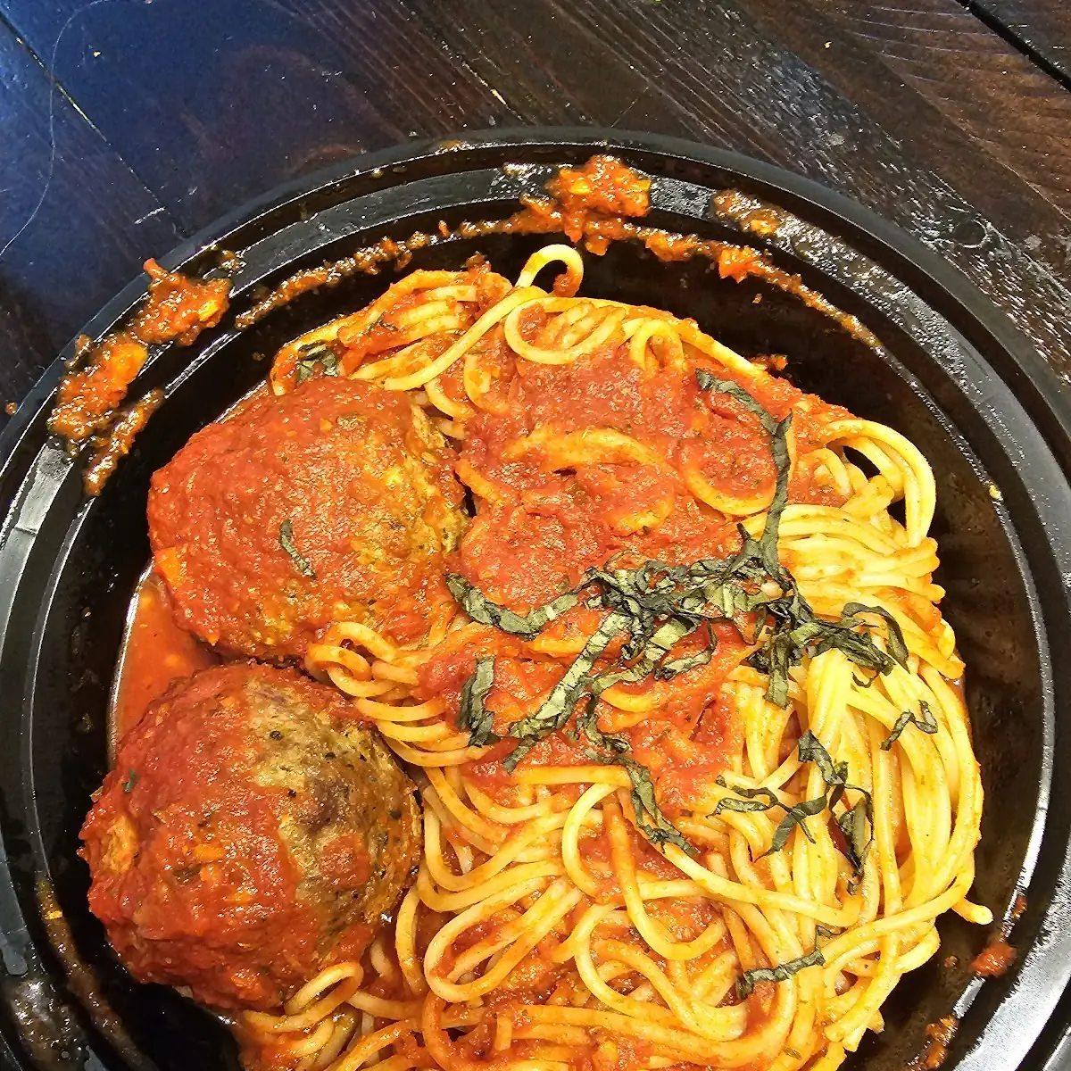 Spaghetti Meatballs