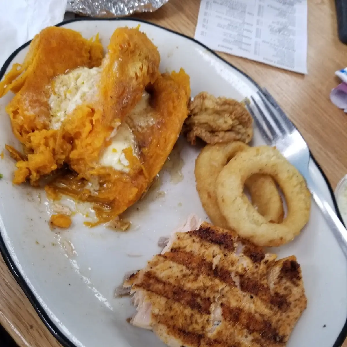 Broiled Salmon