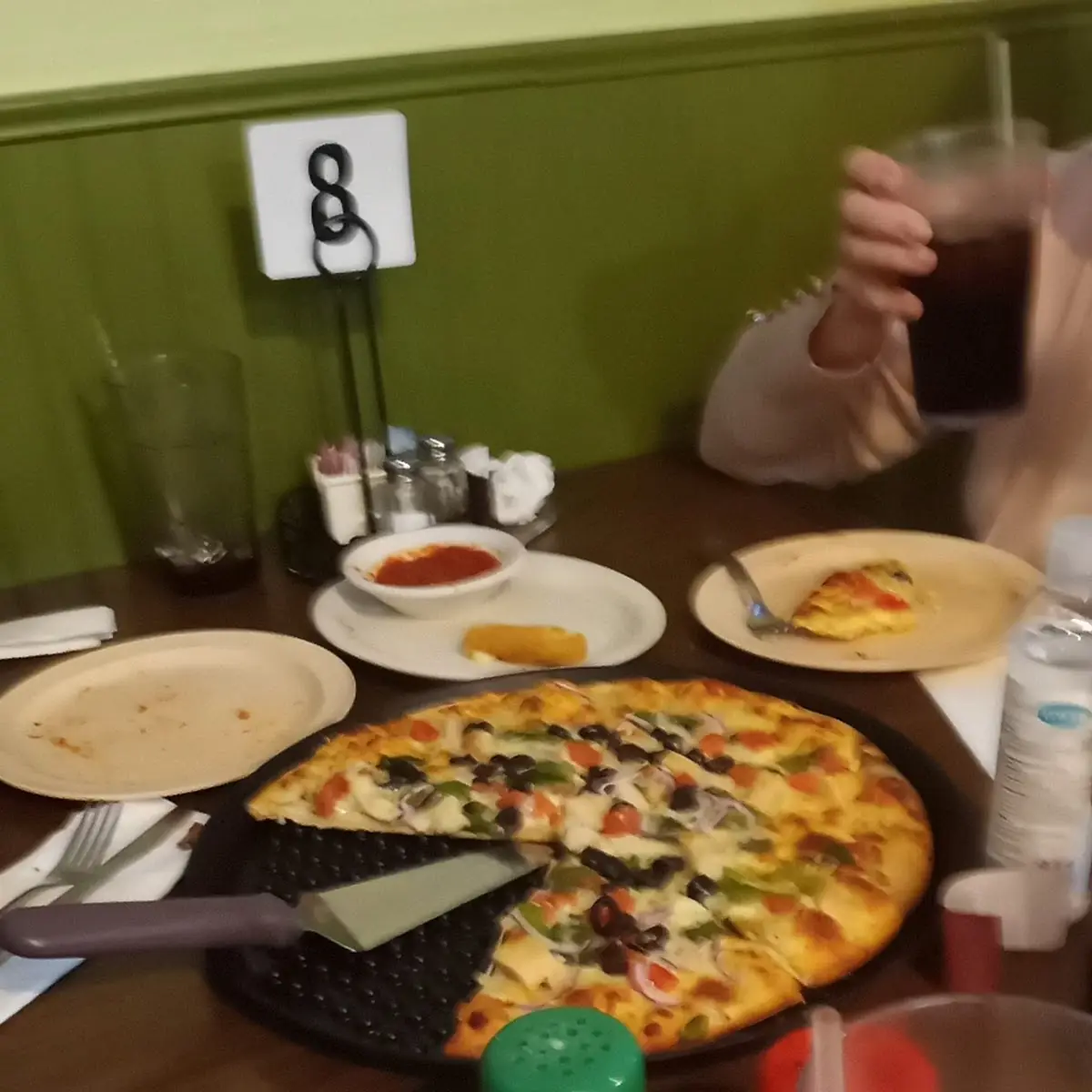 Feta Cheese Pizza I Think not 100 Sure I