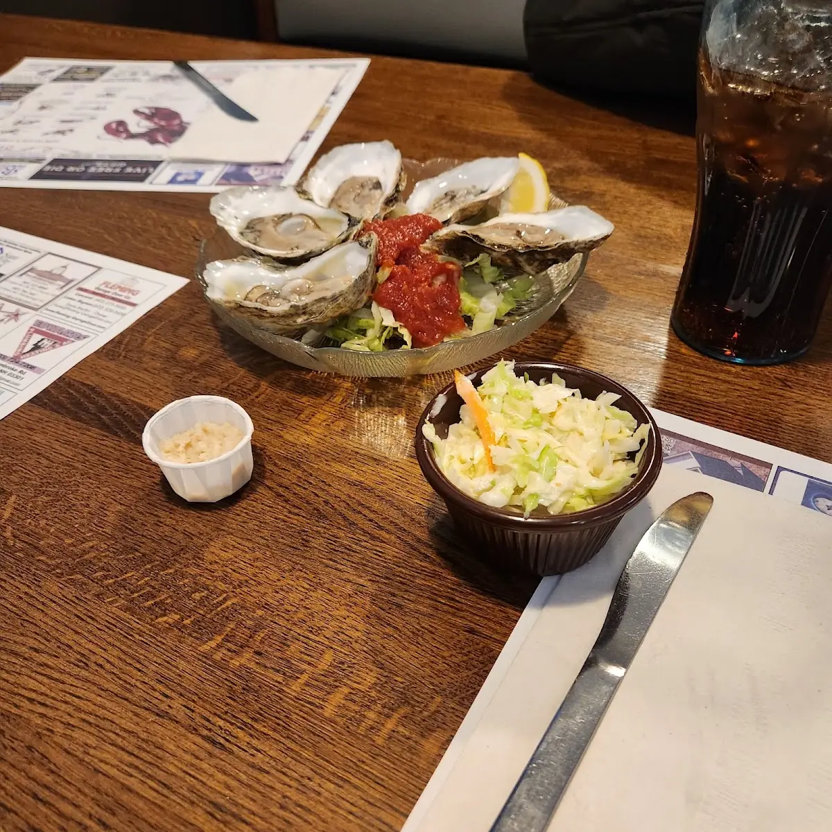 Oysters on the Half Shell