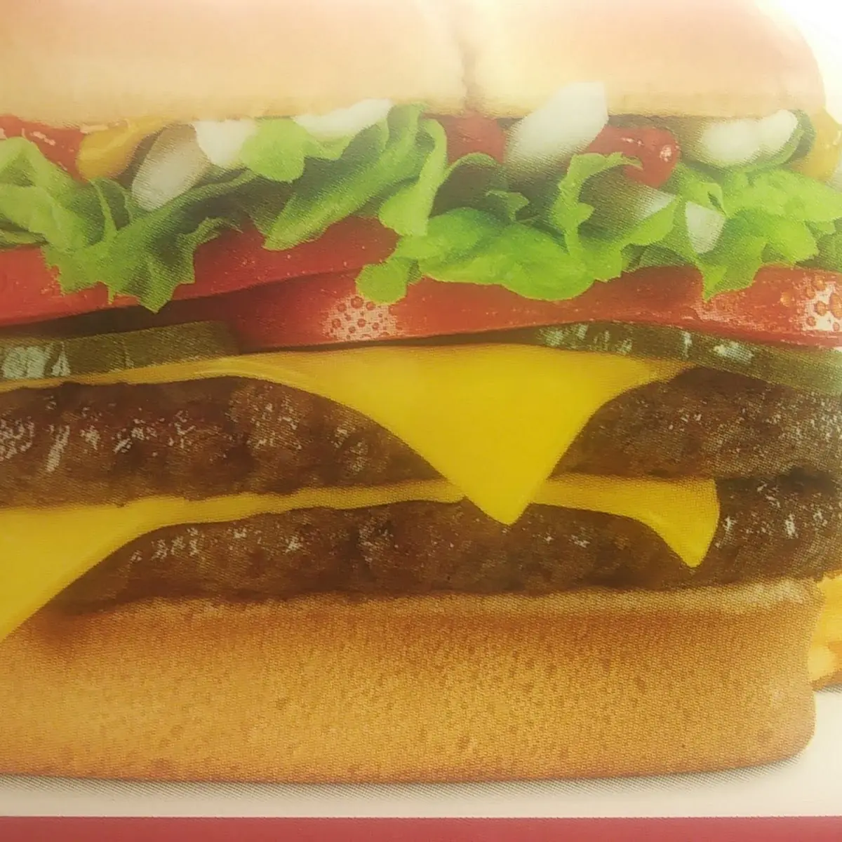 Jumbo Jack Cheeseburger