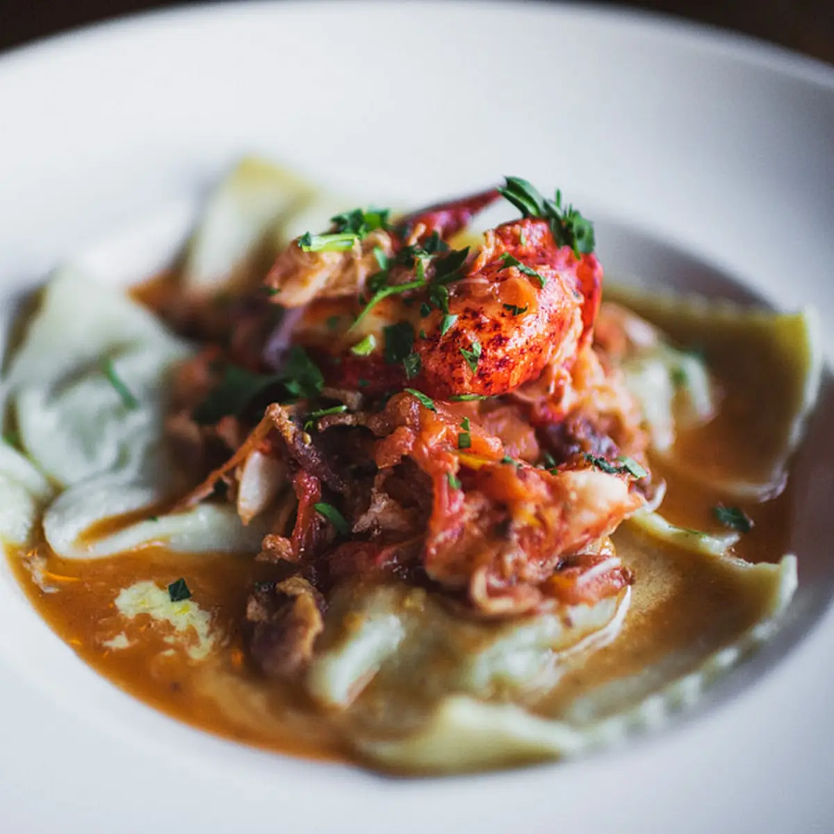 Braised Beef Raviolo