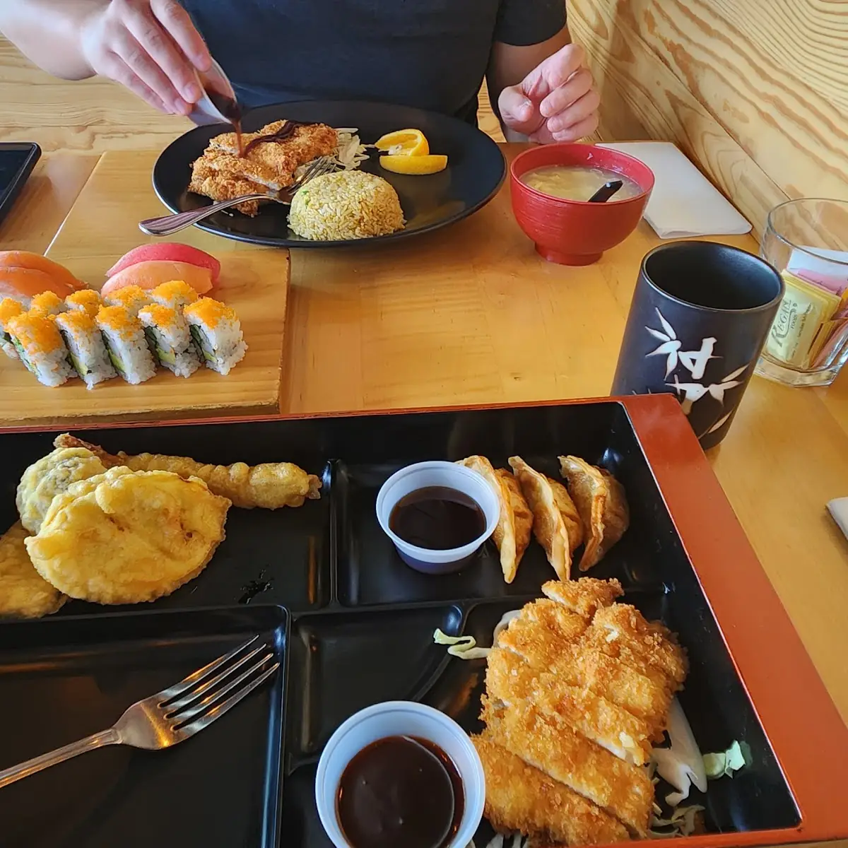 Seafood Trio Bento Box
